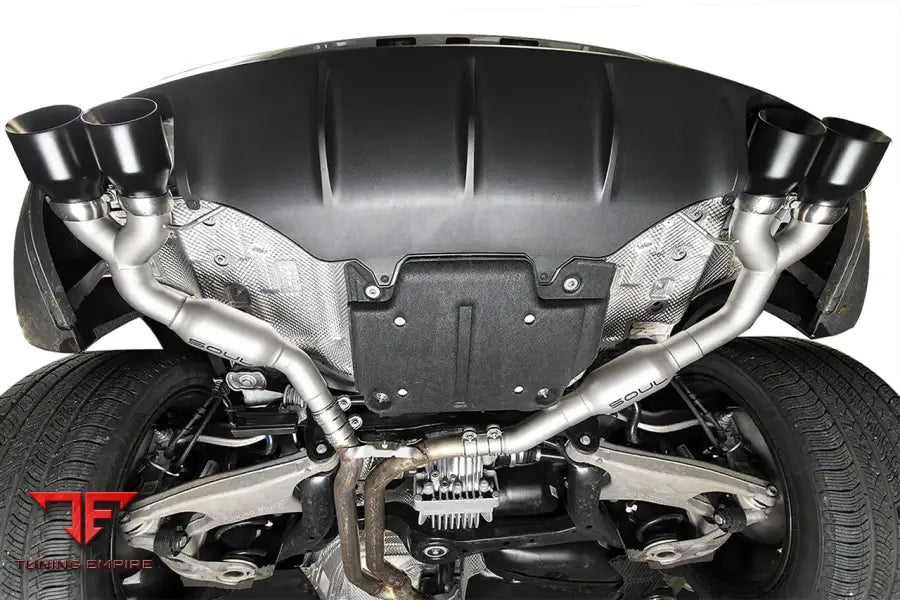 SOUL PORSCHE MACAN 2.0T SOUL RESONATED MUFFLER BYPASS EXHAUST