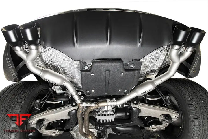 SOUL PORSCHE MACAN 2.0T SOUL RESONATED MUFFLER BYPASS EXHAUST