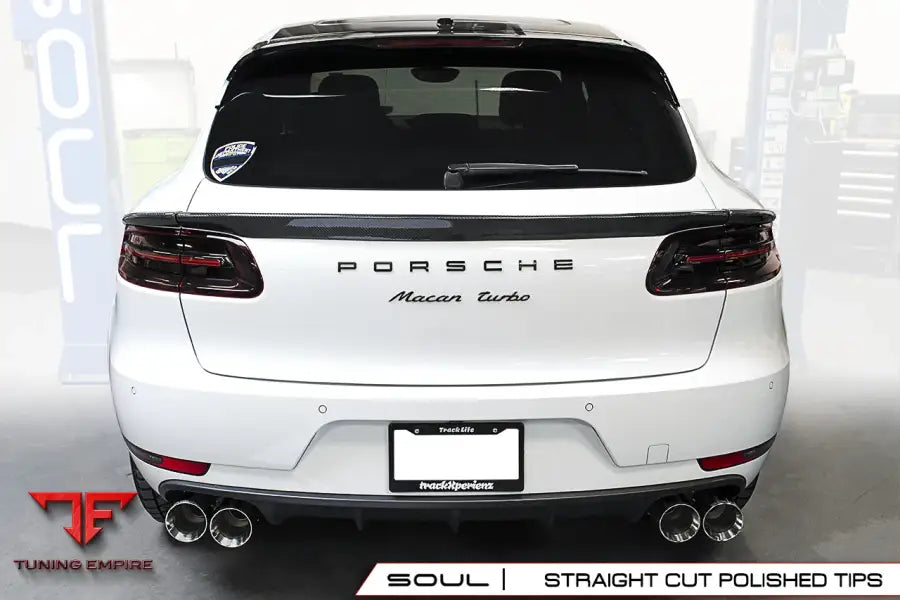 SOUL PORSCHE MACAN 2.0T SOUL RESONATED MUFFLER BYPASS EXHAUST