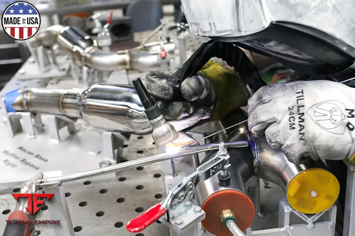 SOUL PORSCHE MACAN S / GTS / TURBO SOUL RESONATED MUFFLER BYPASS EXHAUST