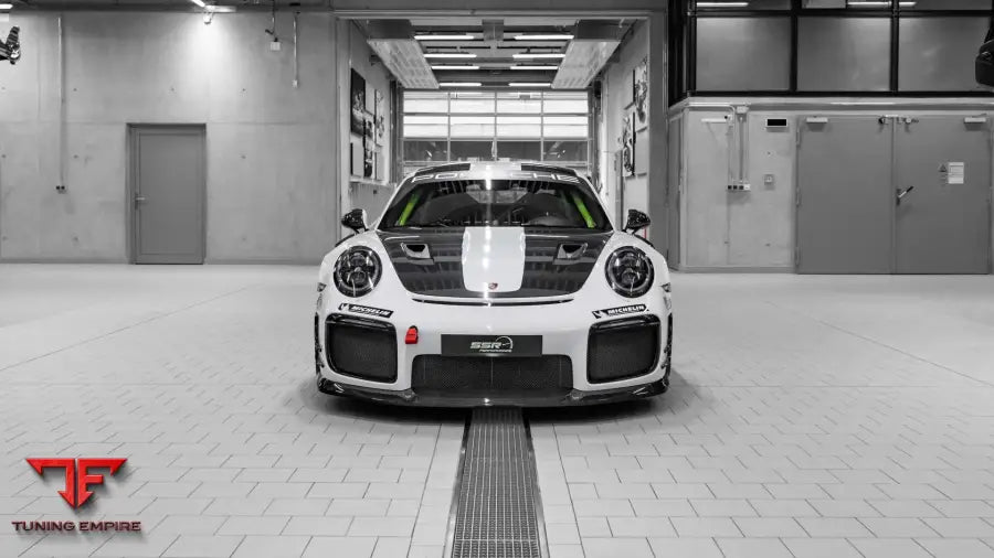 SSR PERFORMANCE Carbon Front Splitter with GT2 RS Lettering Porsche 991.2 GT2 RS