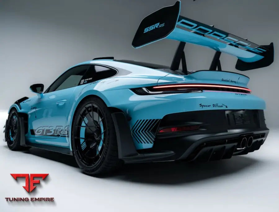 SSR PERFORMANCE Enlarged Carbon Wing End Plates Porsche 992 GT3 RS