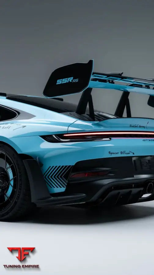 SSR PERFORMANCE Extended Underbody Aero Fins Porsche 992 GT3 RS