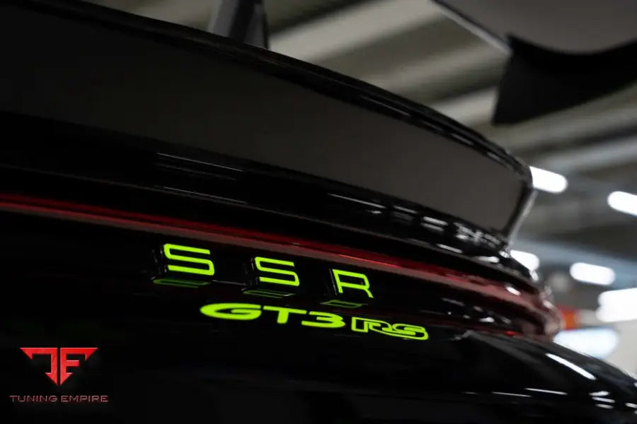 SSR PERFORMANCE Rear Wing Gurney Set Porsche 992 GT3 RS
