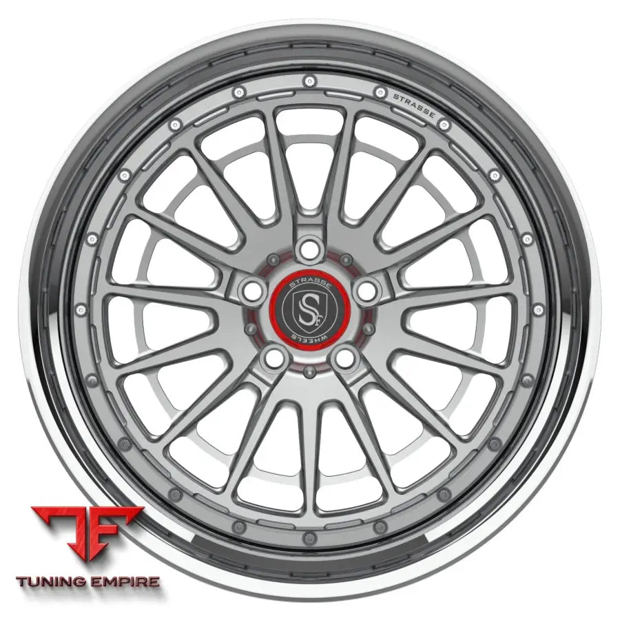 Strasse SV15R Track silver polished wheel