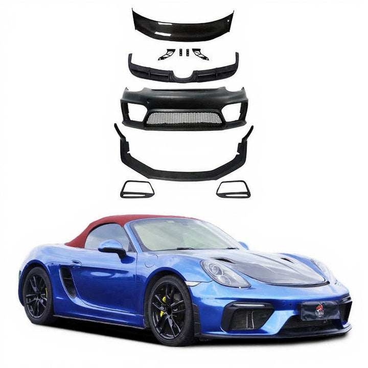 PORSCHE CAYMAN 981 GT4 CARBON FIBER PARTS