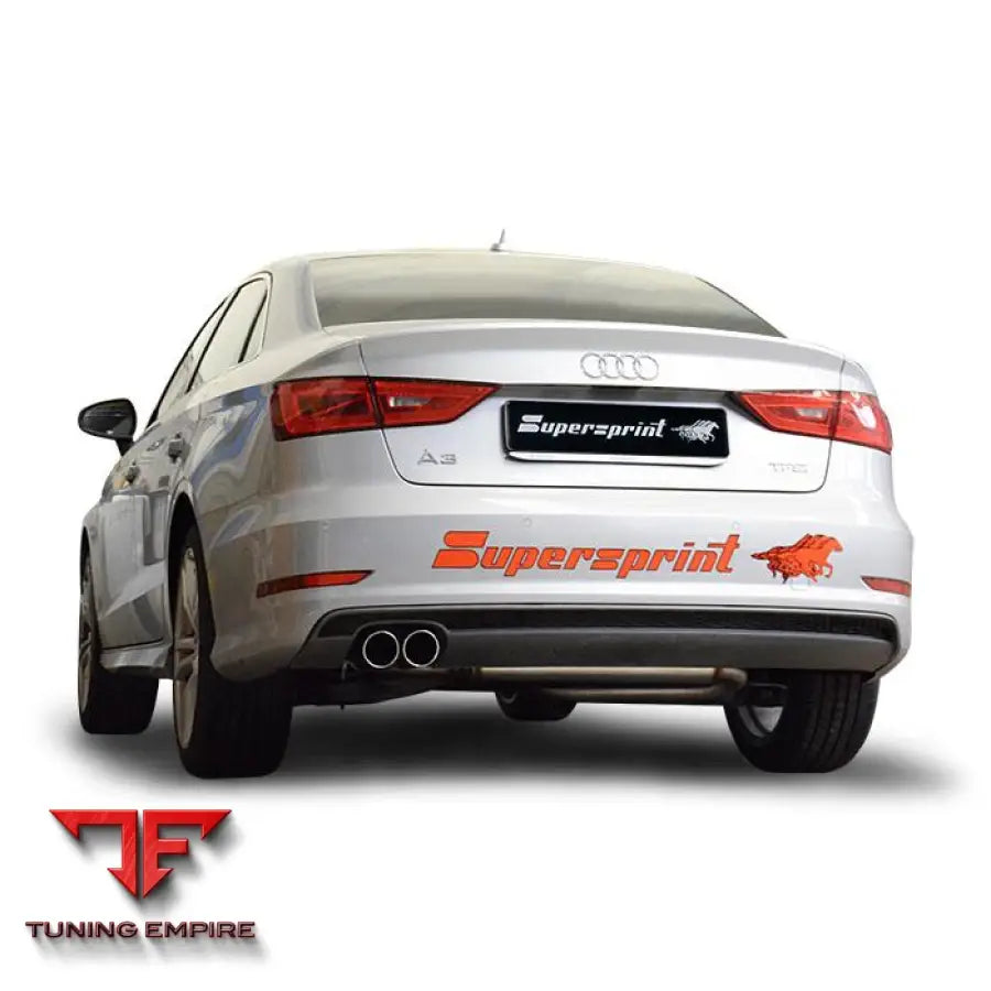 Supersprint exhaust system for Audi A3 8V Sedan Quattro '13+