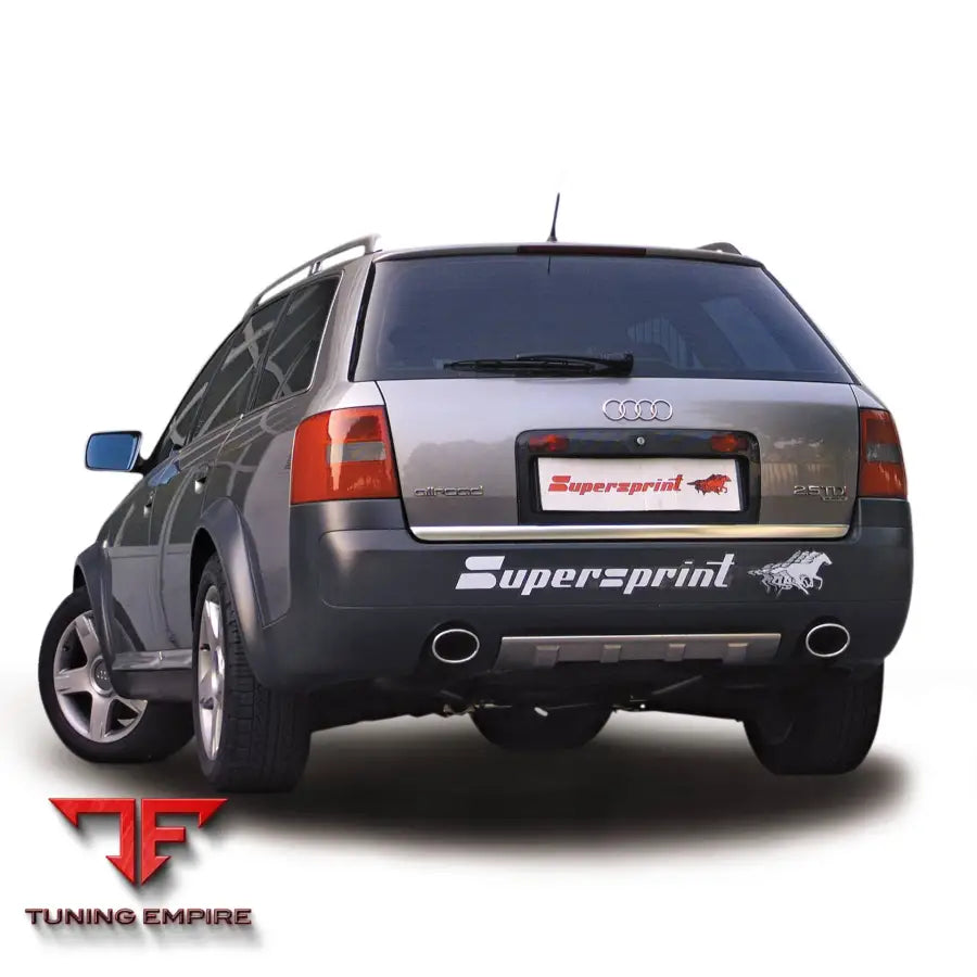 Supersprint exhaust system for Audi A6 C5 Typ 4B Allroad '99-'05