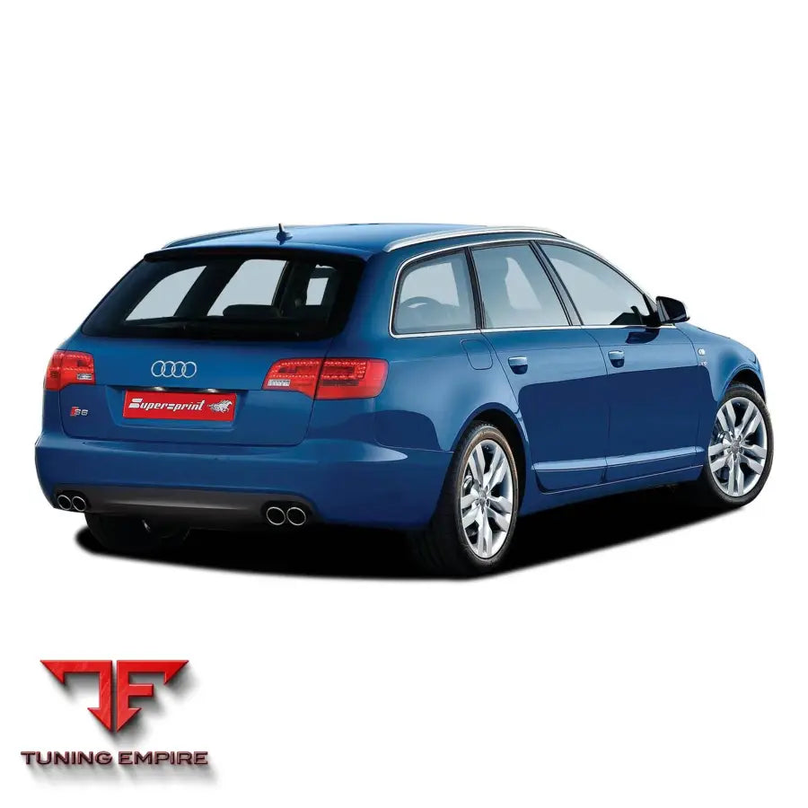 Supersprint exhaust system for Audi S6 C6 Typ 4FQUATTRO '06 -'11