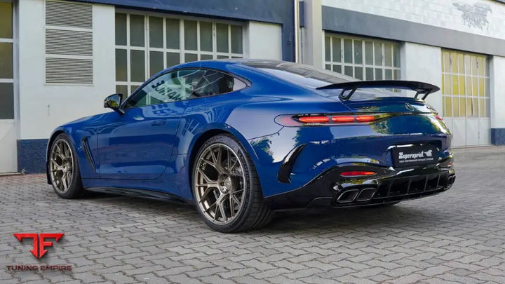 Supersprint exhaust system for Mercedes-Benz C192 GT 63S AMG Coupé "E-Performance" 2023
