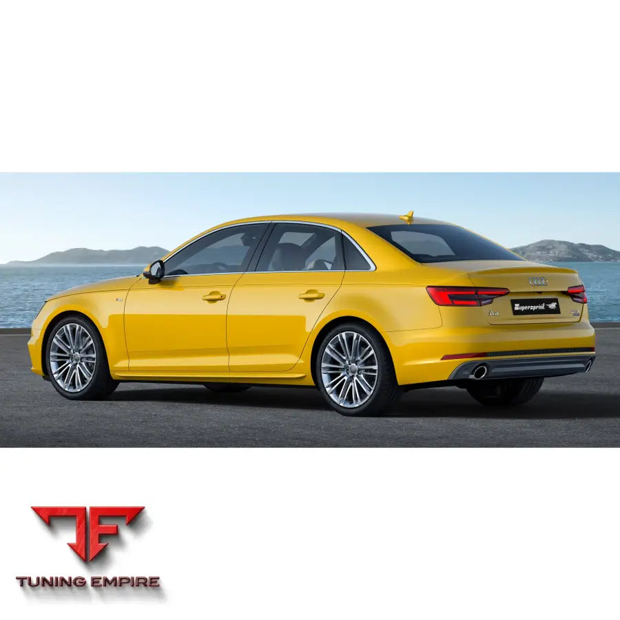 Supersprint exhaust system for Audi A4 B9 '16+