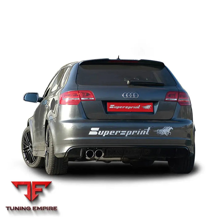 Supersprint exhaust system for Audi RS3 8P Sportback 2011+
