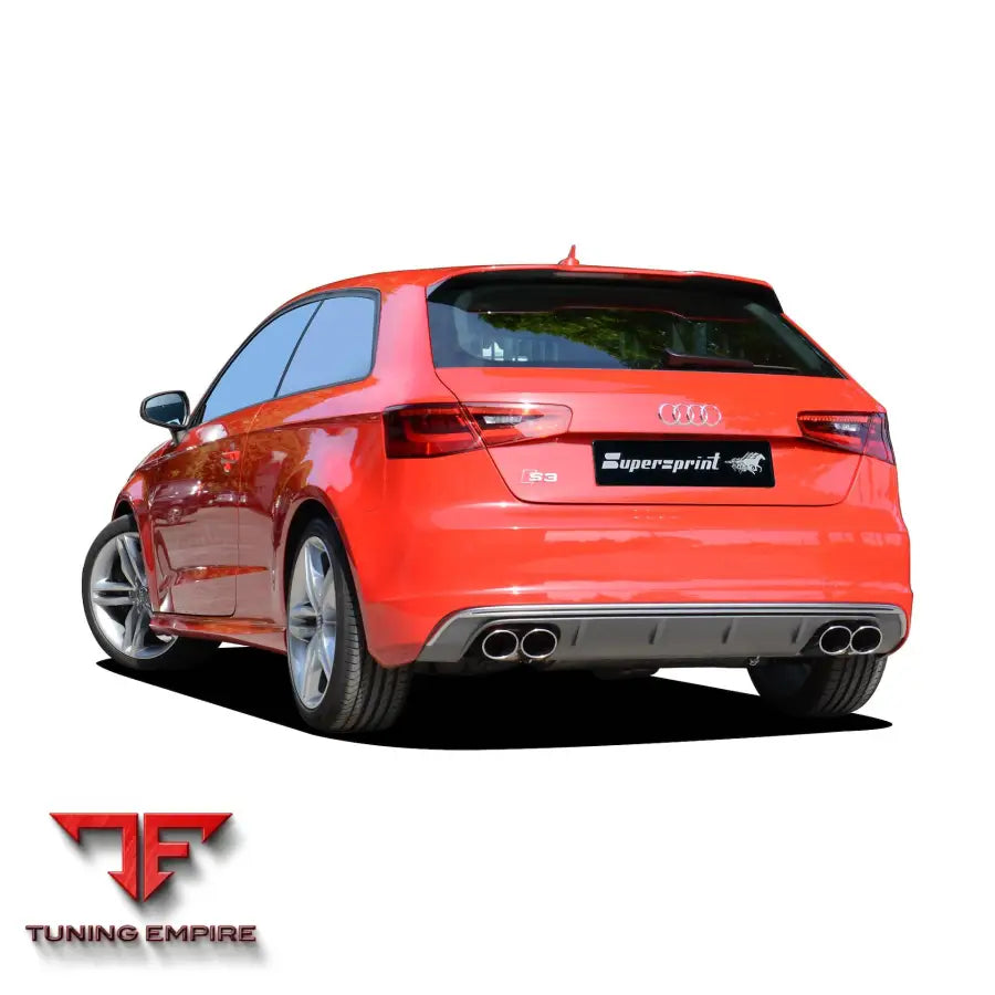Supersprint exhaust system for Audi S3 8V 2013-2017