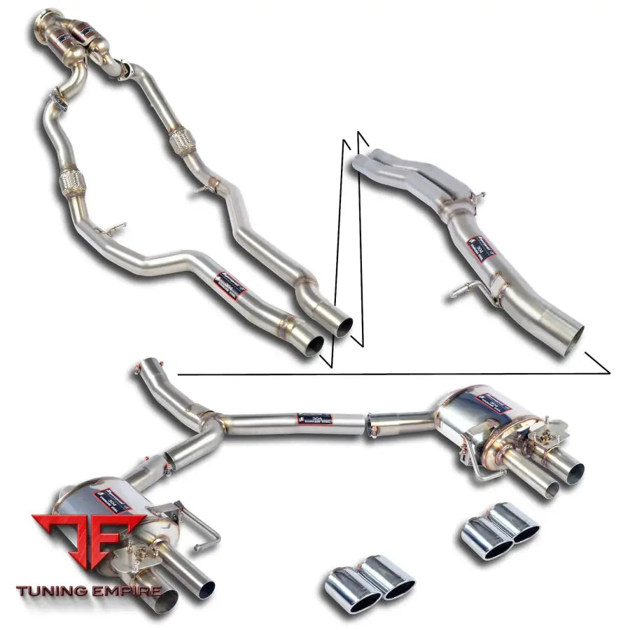 Supersprint exhaust system for Audi S4 B9 2016+