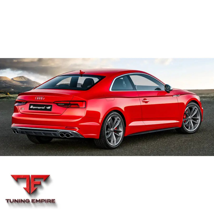 Supersprint exhaust system for Audi S5 F5 2016-2018