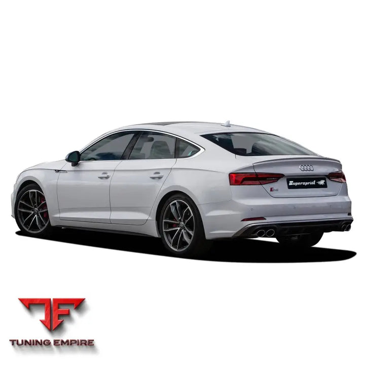 Supersprint exhaust system for Audi S5 F5 Sportback 2016-2018