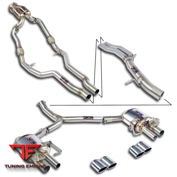 Supersprint exhaust system for Audi S5 F5 Sportback 2016-2018
