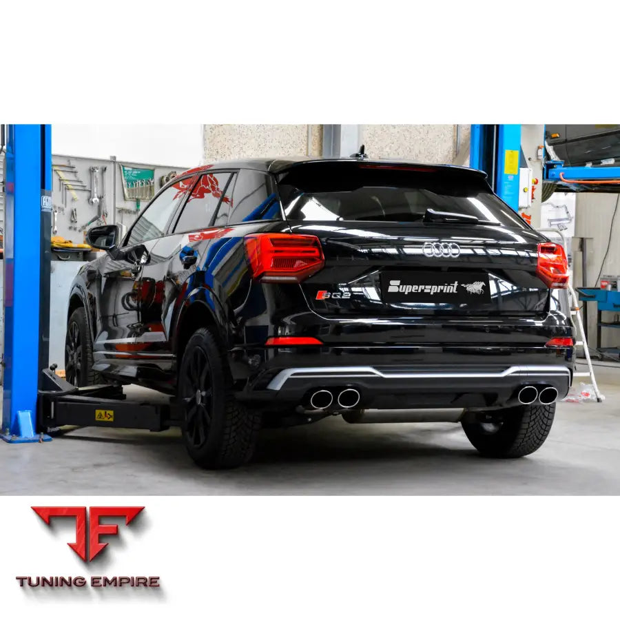 Supersprint exhaust system for Audi SQ2 Quattro 2.0 TFSI 2021