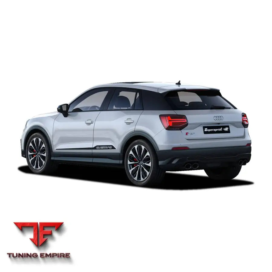 Supersprint exhaust system for Audi SQ2 Quattro 2.0 TFSI 2019-2020