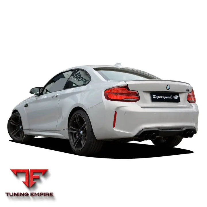 Supersprint exhaust system for BMW F87 M2 Competition / M2 CS S55 2018-2021