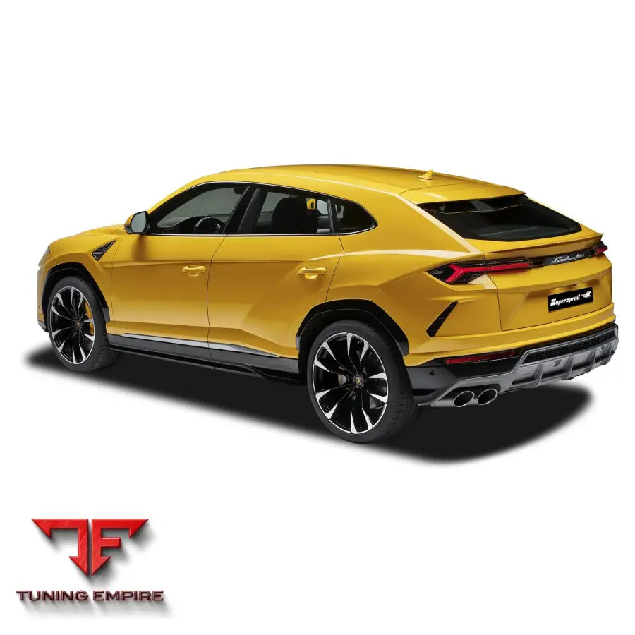 Supersprint exhaust system for Lamborghini Urus "Graphite Capsule" 4.0L V8 Bi-Turbo 2021