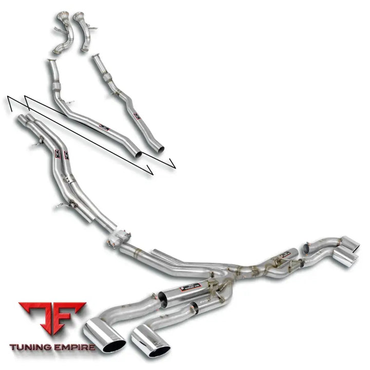 Supersprint exhaust system for Lamborghini Urus "Grhaphite Capsule" 4.0L V8 Bi-Turbo 2021