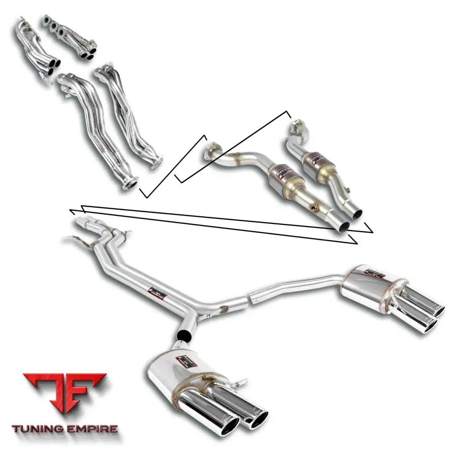 Supersprint exhaust system for Audi S4 B8 Quattro 2007-2015