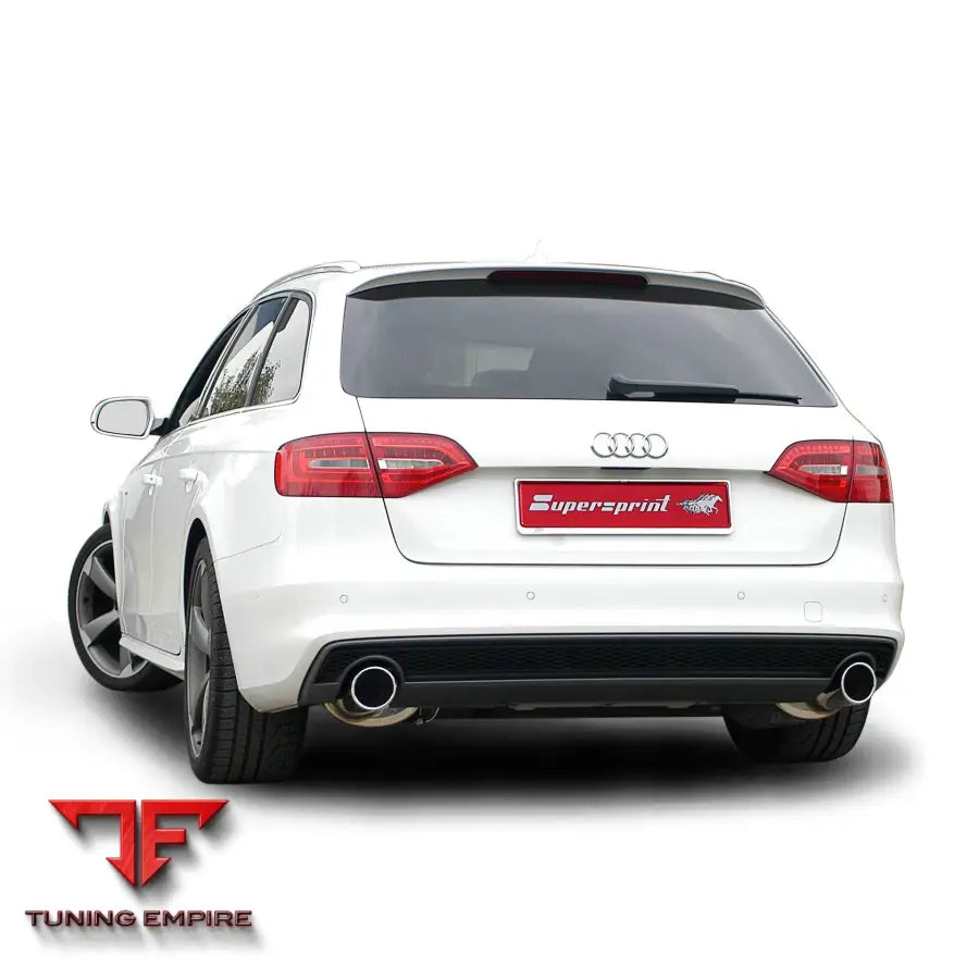 Supersprint exhaust system for Audi A4 B8 Quattro '08+