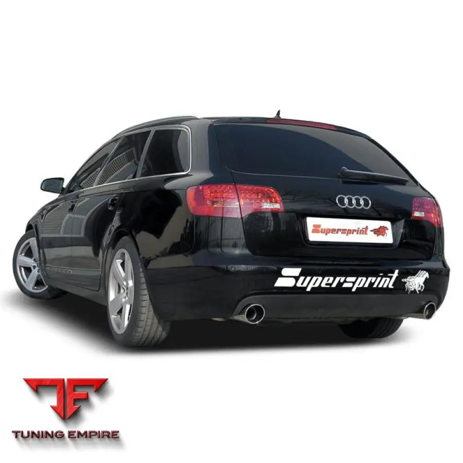 Supersprint exhaust system for Audi A6 C6 Typ 4F Quattro '04-'11