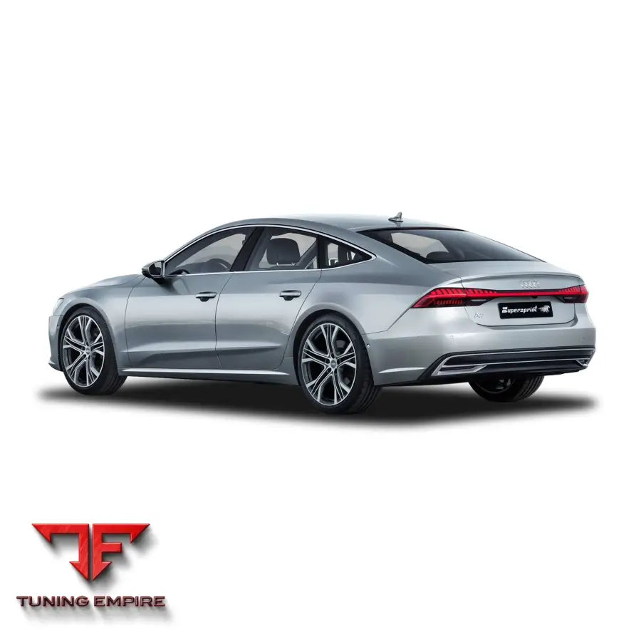 Supersprint exhaust system for Audi A7 Sportback 2018+