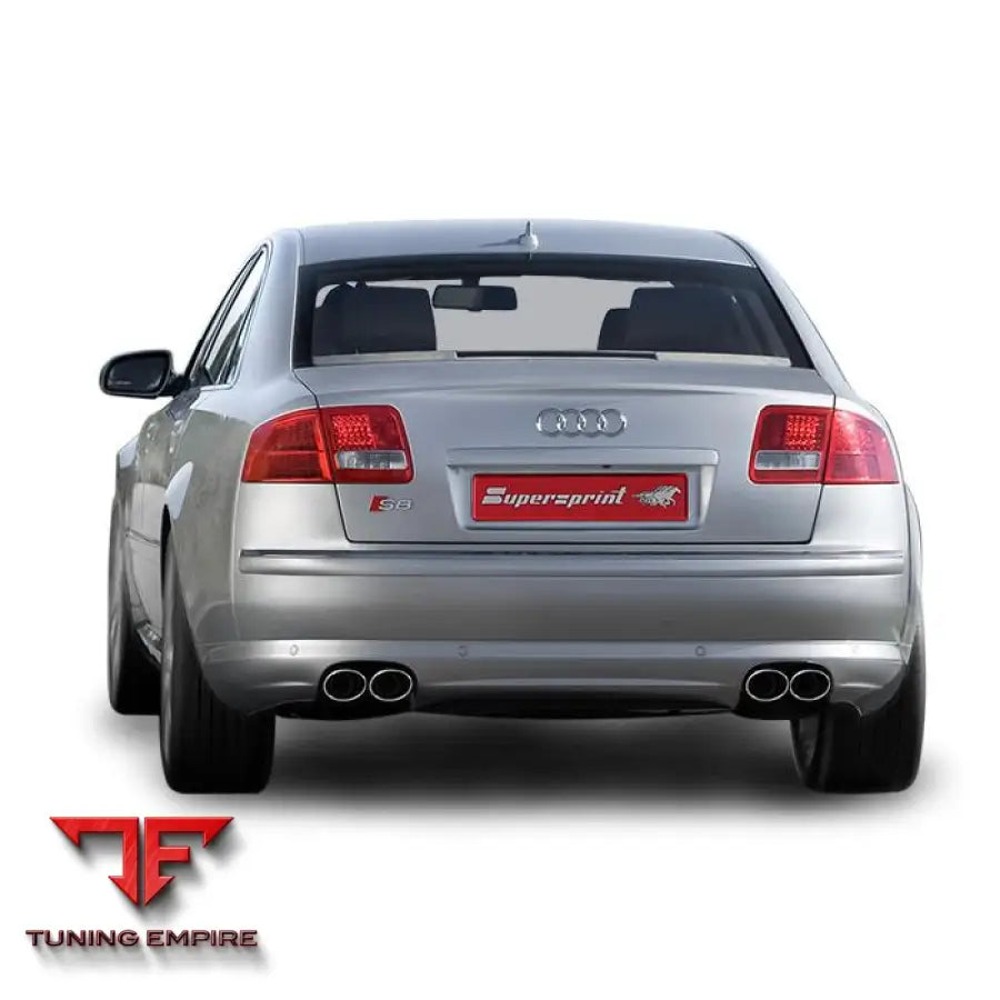 Supersprint exhaust system for Audi A8 S8 D3 Typ 4E '06 -'09