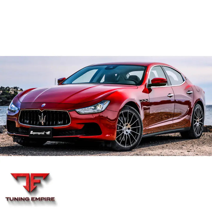 Supersprint exhaust system for Maserati Ghibli S 3.0i V6 2018
