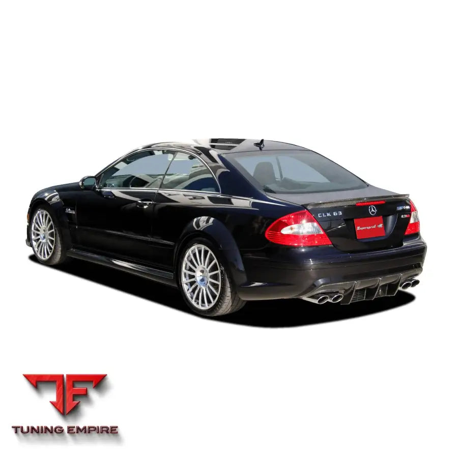 Supersprint exhaust system for Mercedes-Benz W209 CLK 63 AMG 6.3i V8 '06-'09