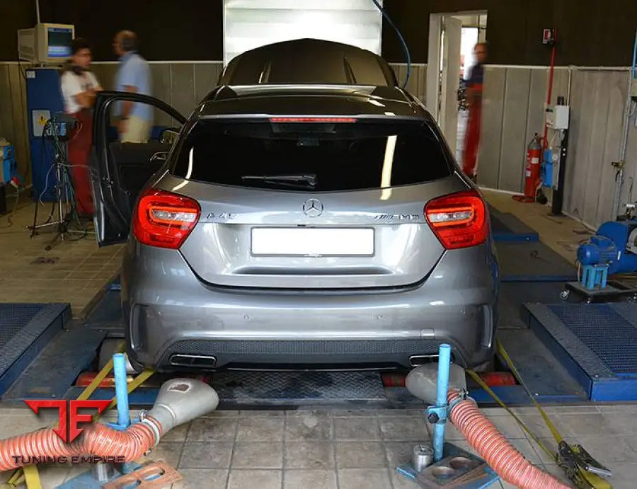 Supersprint exhaust system for Mercedes-Benz X117 CLA 45 AMG Shooting Brake 2015-2016