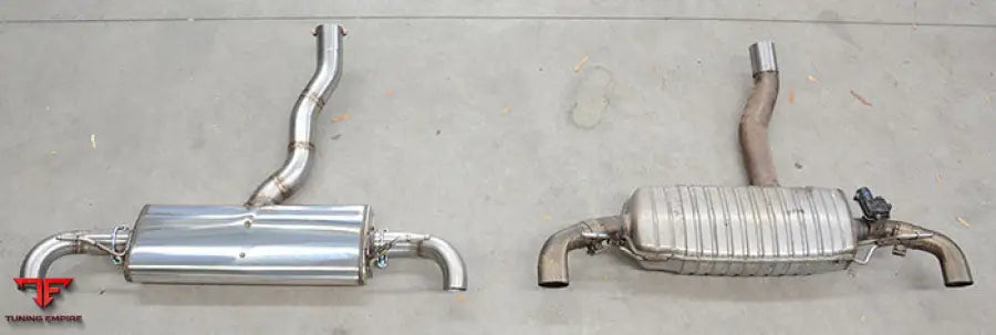Supersprint exhaust system for Mercedes-Benz X117 CLA 45 AMG Shooting Brake 2015-2016