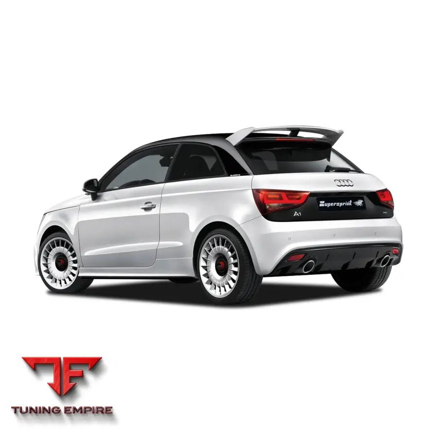 Supersprint exhaust system for Audi A1 Quattro 2.0 TFSI 2012