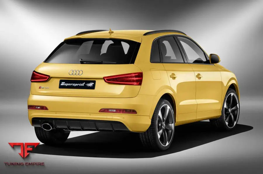 Supersprint exhaust system for Audi RS Q3 2013-2017