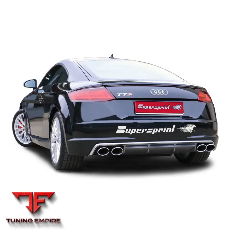 Supersprint exhaust system for Audi TTS 8S Quattro 2015+
