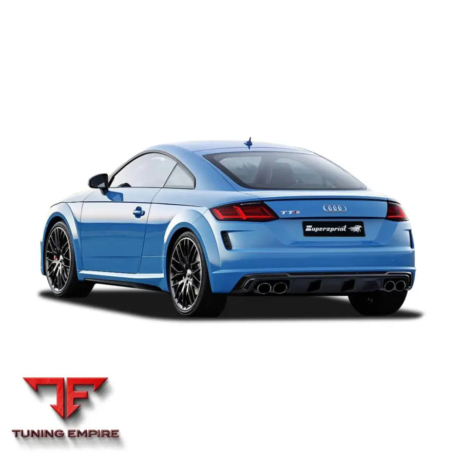 Supersprint exhaust system for Audi TTS 8S Quattro Facelift 2019+
