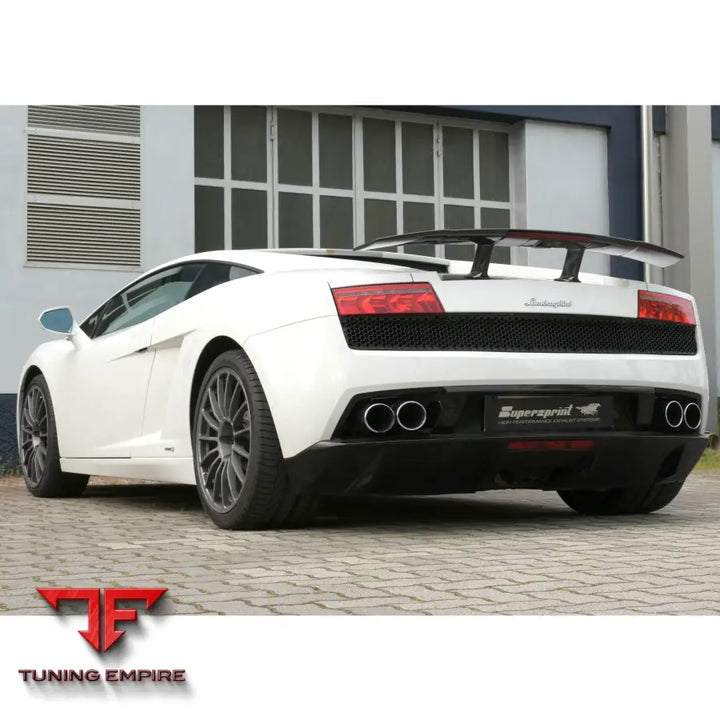 Supersprint exhaust system for Lamborghini Gallardo LP 550-2 Valentino Balboni 5.2i V10 '09