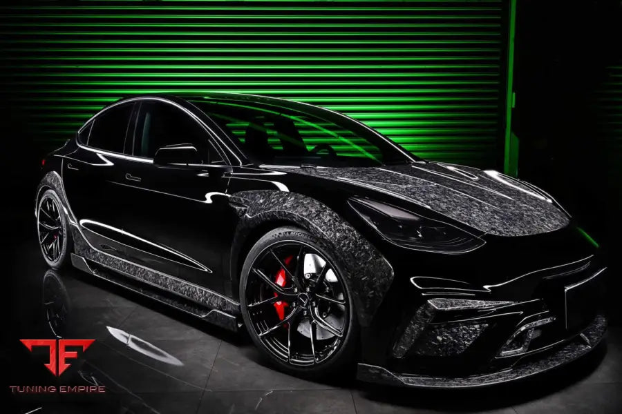 TESLA 3 FORGED CARBON BODY KIT