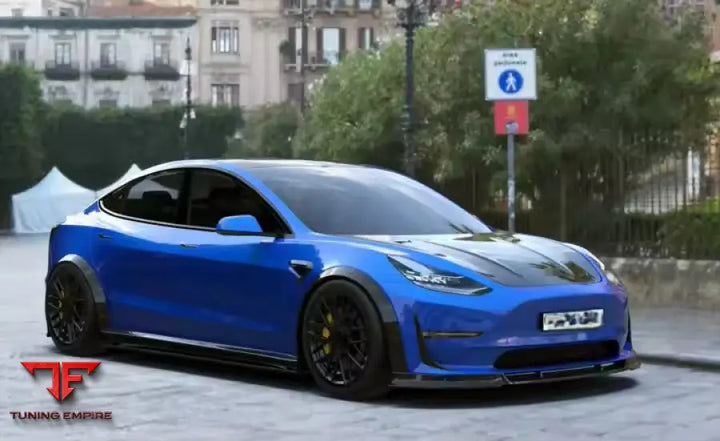 TESLA MODEL 3 CARBON FIBER BODY KIT