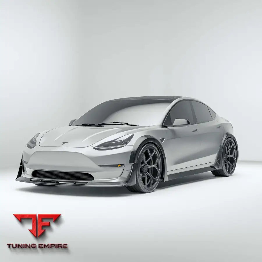 TESLA MODEL 3 CARBON FIBER FRONT LIP