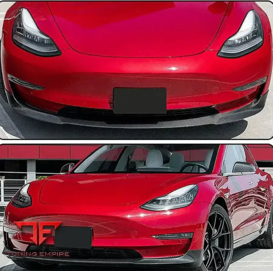 TESLA MODEL 3 CARBON FIBER PARTS 2017-2022Y