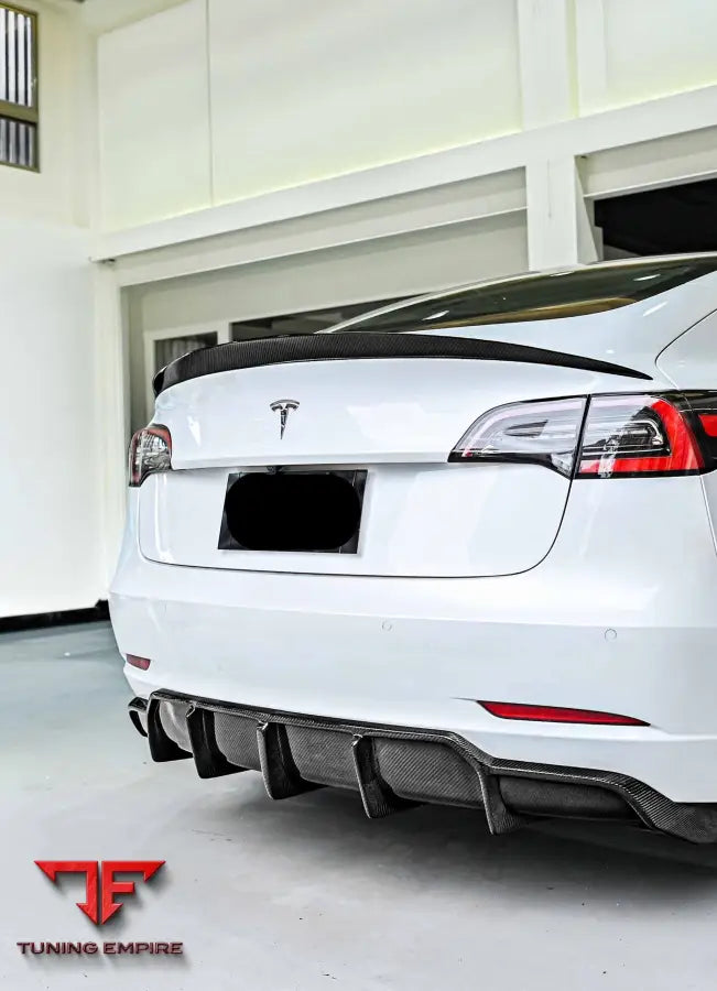 TESLA MODEL 3 CARBON FIBER PARTS 2017-2023Y