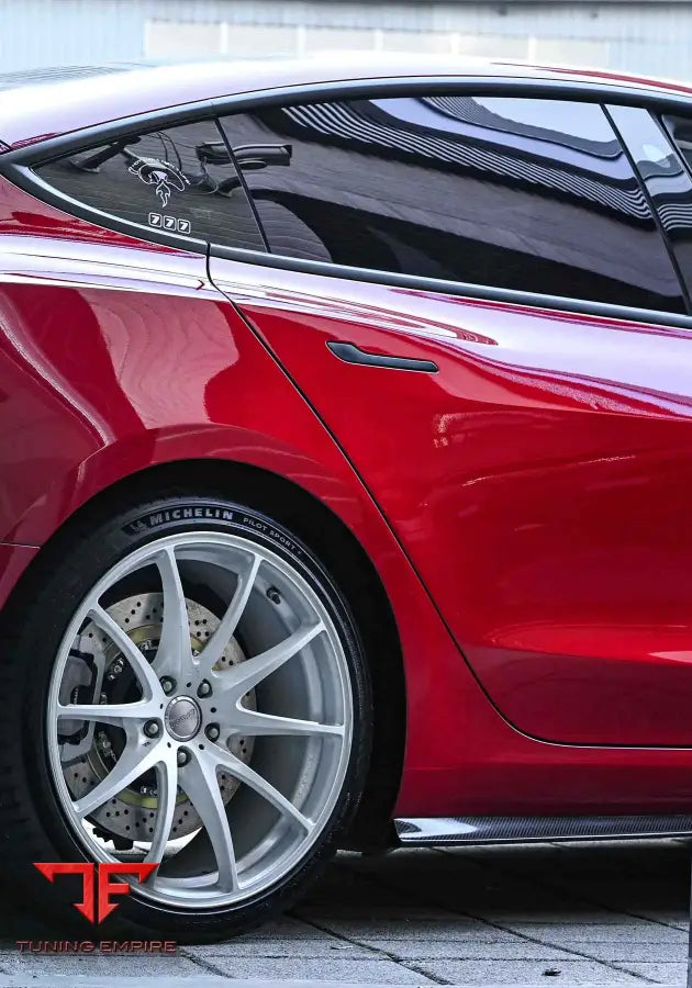 TESLA MODEL 3 CARBON FIBER PARTS 2017-2023Y