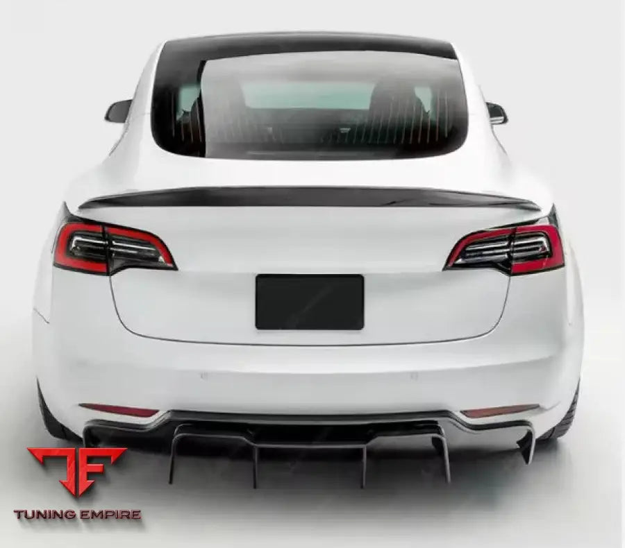 TESLA MODEL 3 CARBON FIBER PARTS