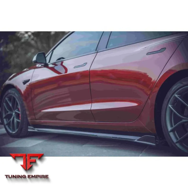 TESLA MODEL 3 CARBON FIBER PARTS