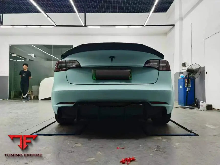 TESLA MODEL 3 VORSTIEINER STYLE CARBON FIBER PARTS