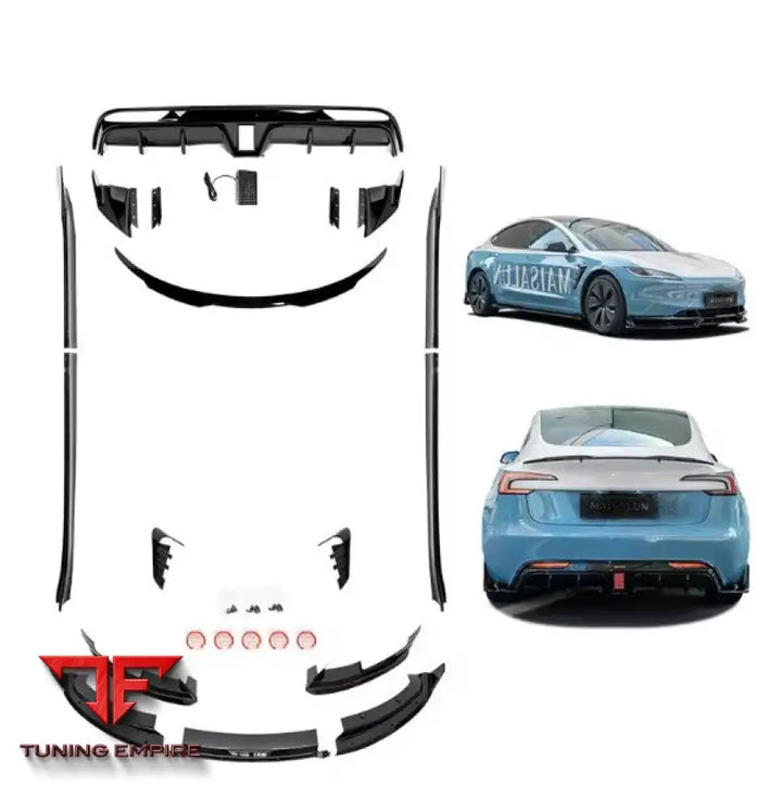 TESLA MODEL 3 GLOSS BLACK BODY KIT